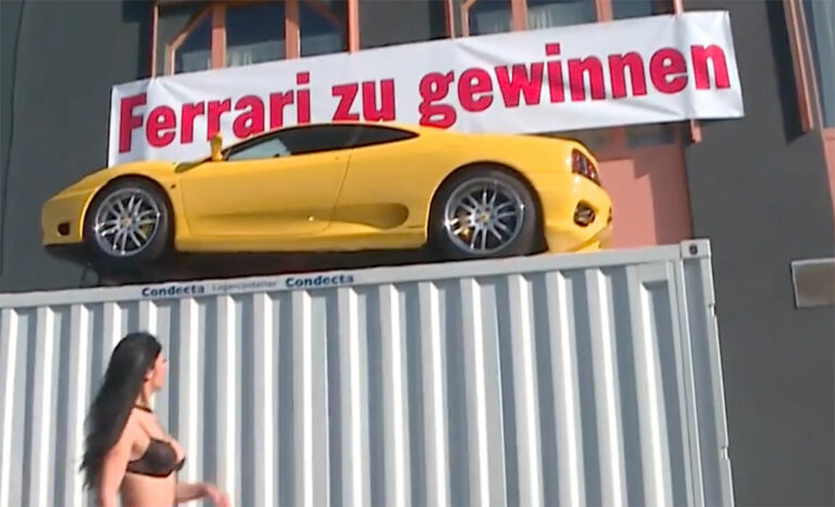 Schweizer Sexclub Freubad verlost Ferrari unter Freiern