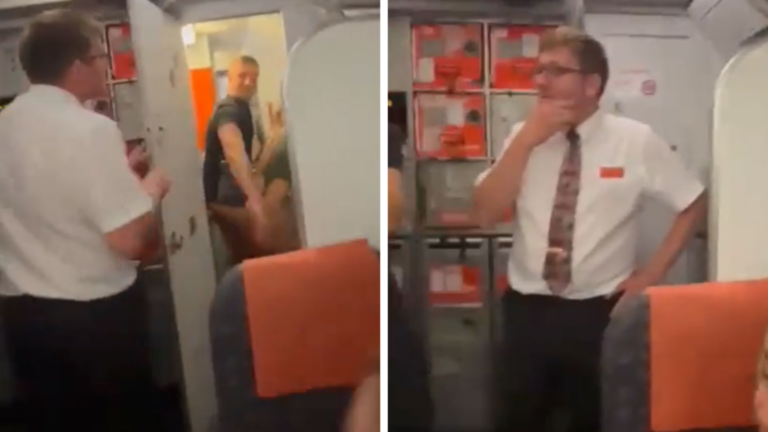Pärchen wird beim Sex in Flugzeugtoilette erwischt